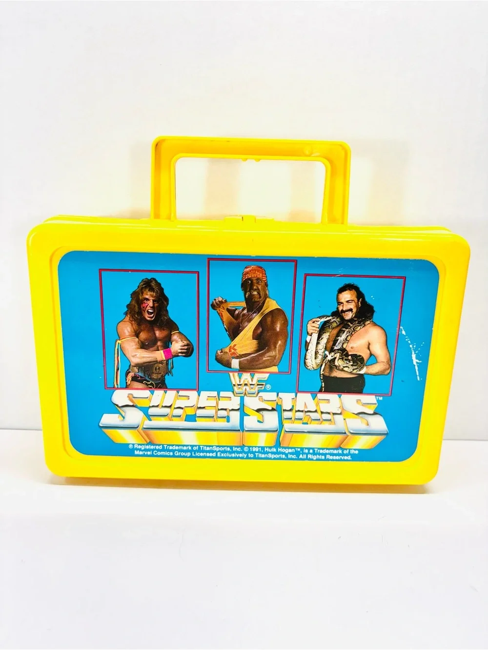 1991 WWF Superstars Pencil/Card Box WWE WCW Hasbro LJN Retro & 89 WCW Cards